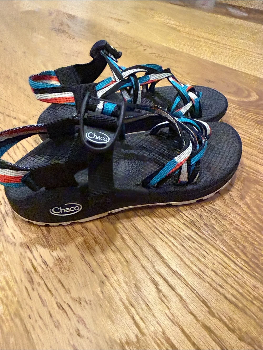 Chaco Classic Strappy Hiking Sandals Multicolor Women's Size 5